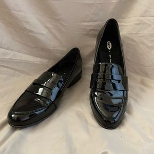 Dr.Scholl’s Black Shiny Loafers